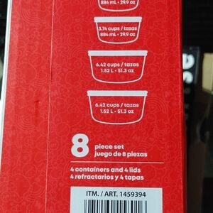 Hello Kitty Glass Tupperware